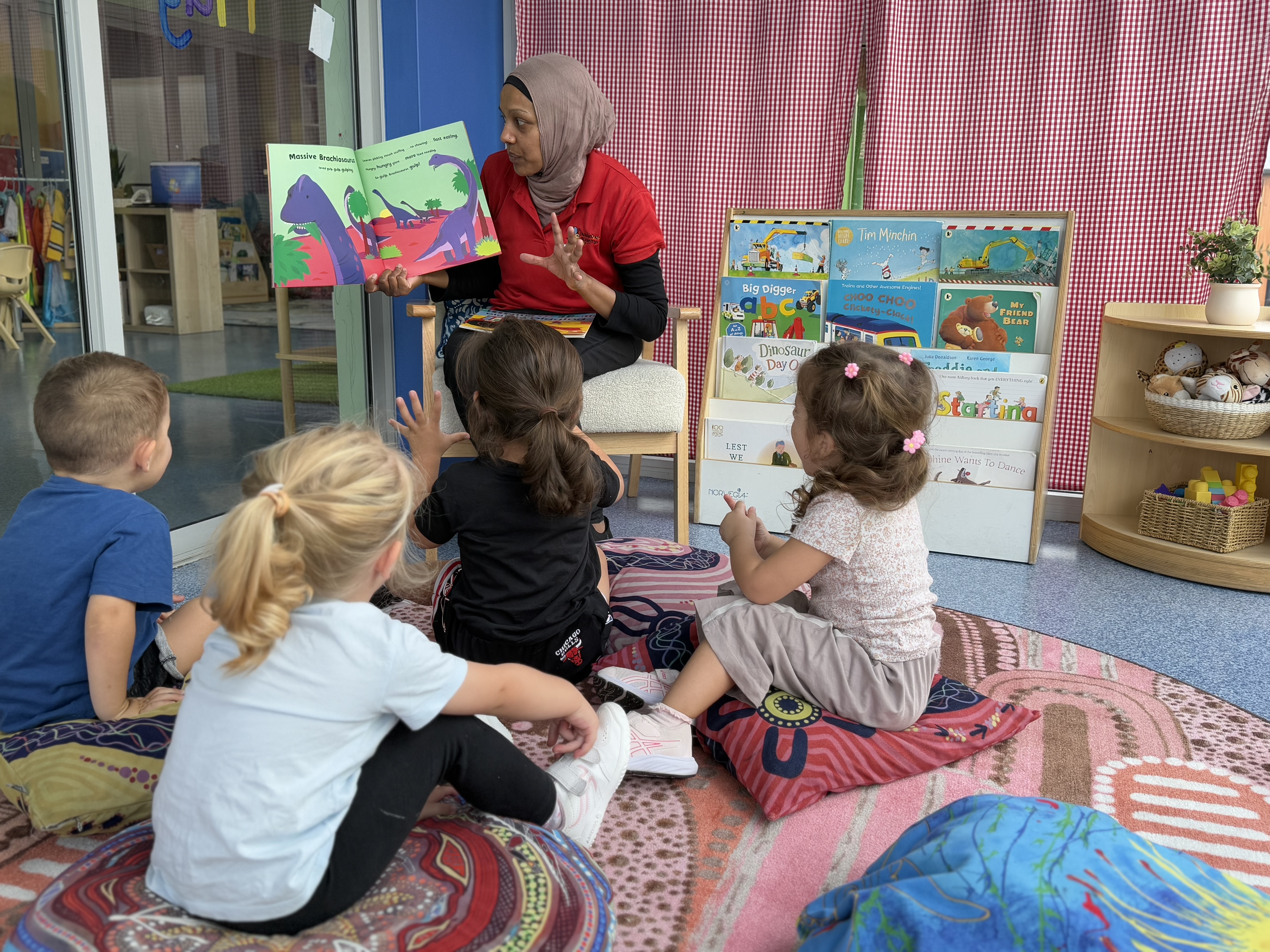 Group reading session